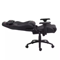 Chaise de jeu pivotante noire moderne en gros d'usine, chaise PC de course, siège d'ordinateur pour l'e-sport et la configuration de jeu à domicile
