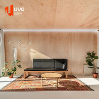 Capsule d'hôtel modulaire de luxe en acier potable, détachable, avec un design moderne