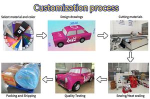 Modèle d'animal marin gonflable géant, baleine orca gonflable géante, conception gratuite, pour événement - Product Image 5