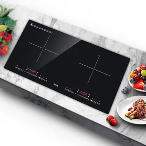China high quality OEM/ODM Supplier of Home Appliances 2 Cooking Zone Electric Induction cooktop