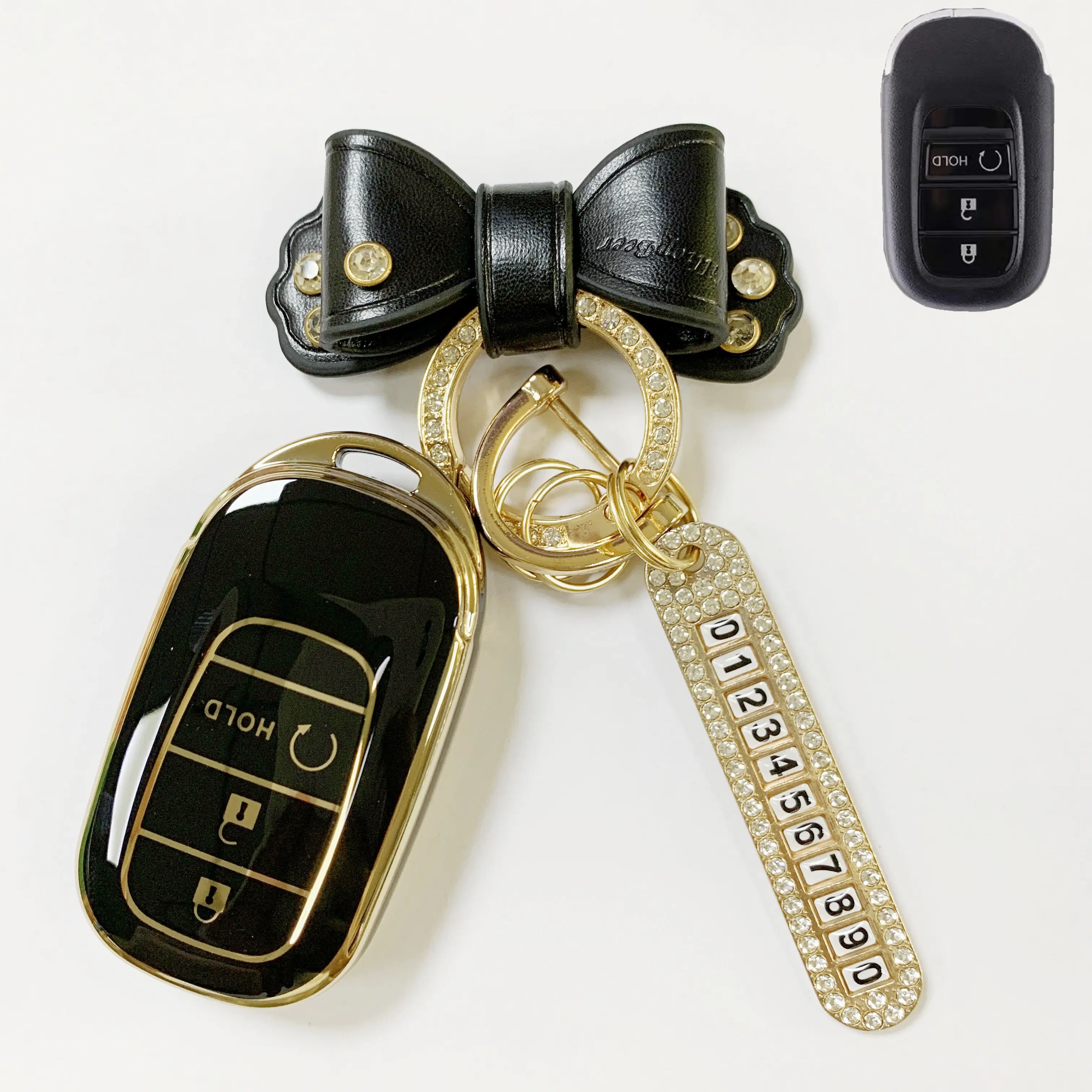 For Honda Silicone Car Key Cover CITY CIVIC JAZZ CRV ACCORD BRV HRV Keyless smart Entry Car Remote Key
