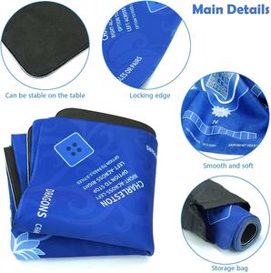 Tapis de Mahjong Imperméable Antidérapant Personnalisé en Usine 31,5 x 31,5 Pouces pour Jeux de Cartes, Jeux de Société et Puzzles - Product Image 4