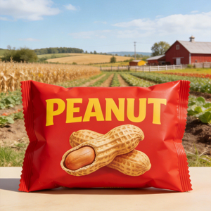Sachet d'emballage en aluminium imprimé sur mesure, scellé au dos, de qualité alimentaire pour céréales, noix, barres chocolatées, barres protéinées - Product Image 3