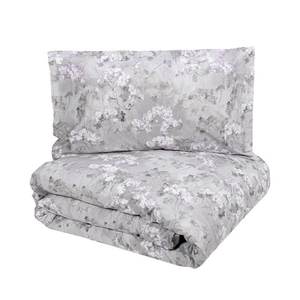 BOBOLI ensemble de housse de couette Satin King Size géométrique scénique motifs solides avec 6 pièces literie Twin California King qualité italienne - Product Image 1