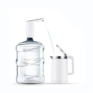 Dokunmatik düğme otomatik içme su sürahisi pompası taşınabilir elektrikli su sebili 2-5 galon şişe