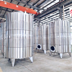 Cuve de Fermentation Isolée à Manchon Thermorégulé pour Vin <span class=keywords><strong>Blanc</strong></span> <span class=keywords><strong>Sec</strong></span>, 10000L 100HL, Personnalisée en Usine - Product Image 1