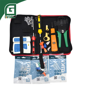 Geteknet mô hình 85021 Mạng Cáp lỗi định vị RJ45 kết nối loại bỏ cách điện thiết bị đầu cuối 90 độ <span class=keywords><strong>Keystone</strong></span> Jack Uốn Tóc bồng công cụ - Product Image 2