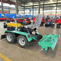 Envío Gratis: Mini Tractor Agrícola de 50 HP 4WD con Bomba y Caja de Cambios - Equipo Agrícola Multifuncional