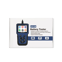 Probador de Baterías de Coche 100-2000 CCA V311B 12V, Analizador Digital de Baterías, Probador de Alternador Automotriz, Prueba de Arranque y Carga