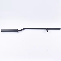 Barre de squat Yx en acier pliable avec poignée et coussinets de sécurité pour soulevés de terre, épaules et squats