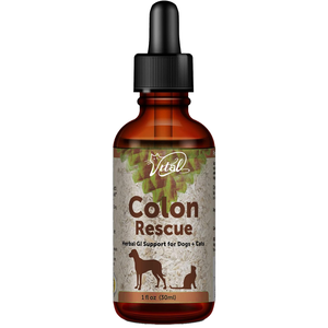 Tetesan penyelamatan usus besar esensial hewan untuk anjing kucing-knalpot pereda bangku pelembut licin Elm Marshmallow akar imun - Product Image 1
