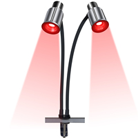 Dgyao dispositivo de terapia de luz vermelha 660nm, lâmpada de terapia com luz vermelha profunda e alívio da dor muscular do corpo
