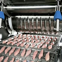 Bandes transporteuses en maille métallique de type B et bandes en maille d'acier inoxydable de type B de la marque Yuchen, adaptées au nettoyage des aliments.