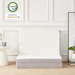 Matelas pliable en mousse à mémoire de forme, Tatami à trois plis, matelas fin pour enfants, animaux domestiques, bébés, adultes, personnes âgées - Product Image 4