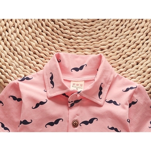 Conjunto de 2 Piezas de Ropa para Niño de 0 a 5 Años, Camiseta de Manga Corta de Algodón a la Moda + Pantalones Cortos Casuales [En Stock] - Product Image 5