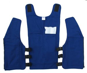 Gilet rafraîchissant en coton ignifuge avec pochettes de gel réutilisables pour la fonderie, le soudage, la construction et le stress thermique - Vente en gros - Product Image 4