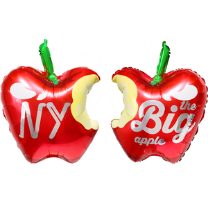 Ballons CYmylar New York en feuille de pomme Statue de taxi jaune de ballons en mylar hélium de Laberty pour la décoration de fête de NYC - Product Image 1