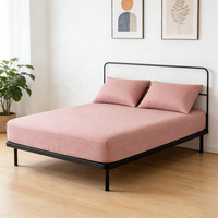 Ensemble de draps de mise à la terre sur mesure toutes tailles en coton biologique et fibre d'argent, rectangulaires, antibactériens, pour le soulagement du stress