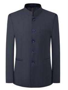 Fabricantes Traje de negocios formal Top sólido y pantalones Fit Mens Suite - Product Image 3