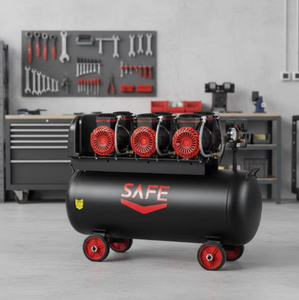 <span class=keywords><strong>Compresseur</strong></span> d'air à piston haute pression de qualité industrielle SAFE 220V Mini <span class=keywords><strong>compresseur</strong></span> d'air portable <span class=keywords><strong>sans</strong></span> <span class=keywords><strong>huile</strong></span> silencieux Personnalisable - Product Image 1