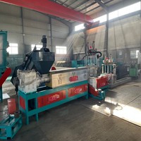 Machine de recyclage 3 en 1 pour flocons de bouteilles PP PE PET EPS PC PA PPR, granulation haute capacité 10 tonnes/jour, moteur économe en énergie