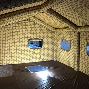 Tenda da campeggio gonfiabile impermeabile per 5-20 persone, adatta per viaggi nel deserto, con tessuto Oxford, ideale per il Medio Oriente. - Product Image 3