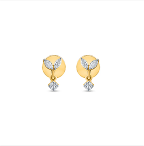 Boucles d'oreilles en diamant taille marquise de qualité supérieure avec éclat luxueux conçues pour les femmes de la mode indienne - Product Image 2