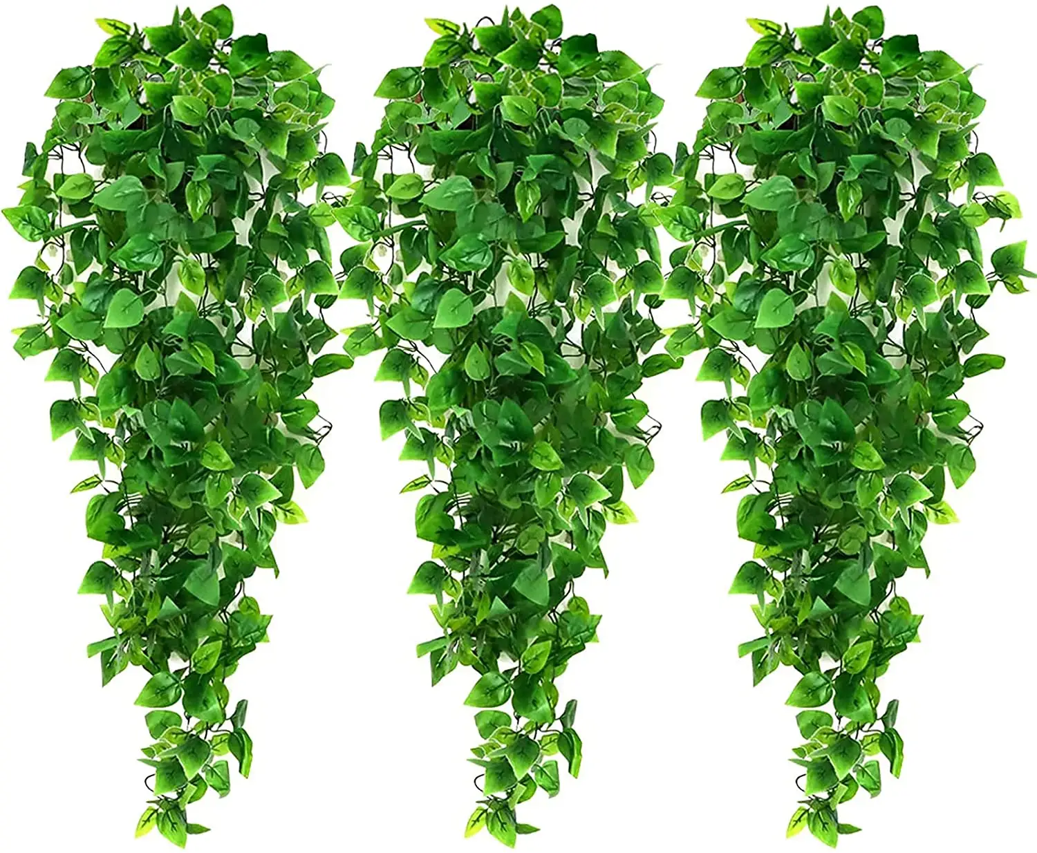 artificial Hanging Plants, 3.6ft Hanging Plant, Ivy Vine for Wall House Room Indoor Outdoor Decoration (No Baskets)