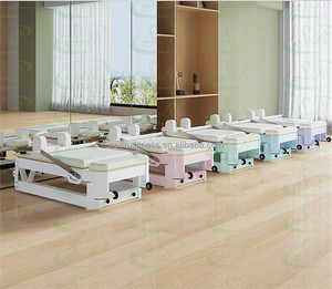 <span class=keywords><strong>Cama</strong></span> <span class=keywords><strong>de</strong></span> <span class=keywords><strong>pilates</strong></span> plegable con torre, <span class=keywords><strong>de</strong></span> aluminio blanco, para <span class=keywords><strong>pilates</strong></span>, venta al por mayor - Product Image 4