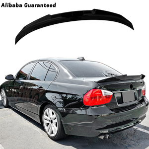 Aileron de coffre de Style PSM noir brillant aileron <span class=keywords><strong>arrière</strong></span> E90 pour <span class=keywords><strong>BMW</strong></span> <span class=keywords><strong>série</strong></span> 3 E90 2005 2006 2007 2008 2009 2010 2011 2012 - Product Image 1