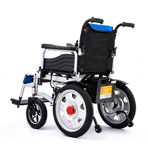 Fauteuil roulant électrique pliable tout-terrain, fauteuils roulants motorisés pour personnes âgées, léger et portable - Product Image 6