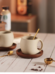 Saucer Handmade Vintage Cute Porcelain Pottery Ceramic Solo Cup Small <strong>Coffee</strong> Cup <strong>Mug</strong> With <strong>Bamboo</strong> Tray