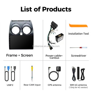 Android 13 Auto Autoradio 1280*720 IPS Car-play 4G LTE Navigator pour NISSAN OASHOAIJ10 2005-2015 - Product Image 5