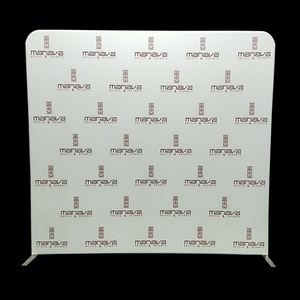 Support de toile de fond portable le plus vendu pour salon professionnel, cadre en aluminium, support de bannière réutilisable - Product Image 1