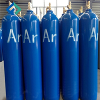 Offre Spéciale : Gaz Hélium Pur 99,999 % 5N, Gaz CO2, Gaz Argon Liquide, Remplissage en Réservoir ISO, Bouteille de Gaz Argon T75