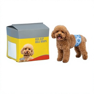Pantalones Fisiológicos para Mascotas de Tela No Tejida Suave OEM, Toallas Sanitarias Desechables para Perros Machos, Ropa Interior de Seguridad para Mascotas - Product Image 1