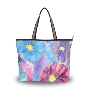 Sacs en nylon pliables grande capacité pour femme, personnalisables, de marque, pour le shopping, vente en gros - Product Image 1