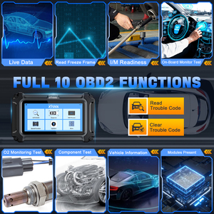 2025ホットObd2スキャナー生涯無料アップデートXTOOL D5ユニバーサルカーコードリーダー<span class=keywords><strong>5</strong></span>システム車両診断ツール10 + リセット付き - Product Image 4