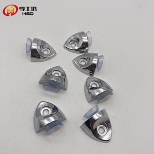 Kính phần cứng đồ nội thất hiện đại phần cứng kệ gỗ hỗ trợ phụ kiện hợp kim kẽm hình trái tim kính kẹp - Product Image 5