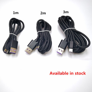 SYYTECH Nylon Type C Data Charging Cable for PS5 Xbox Series X <strong>Switch</strong> <strong>Pro</strong> <strong>Controller</strong> Charger 1m 2m 3m White Black - Product Image 2