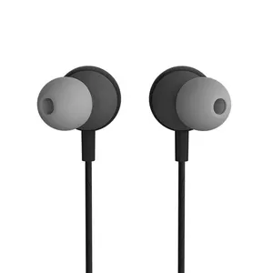 Headset earphone wired with mic in ear headset earphone