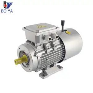 YEJ 112M-4-2.2KW düşük gürültü 3 fazlı 4HP 100% bakır alüminyum gövde motoru üç fazlı asenkron Motor