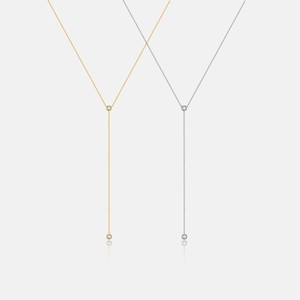 FUAMAY Collier Ras-du-Cou Tendance et Simple en Argent Sterling 925 avec Oxyde de Zirconium Solitaire - Product Image 1