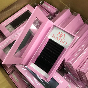 <strong>Lashes</strong> Factory Eyelash Extension Easy Fan Volumelashes Extensions <strong>Volume</strong> Silk Blooming Easy Fan <strong>Lashes</strong> - Product Image 2