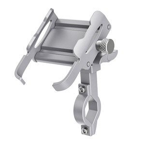 Support de téléphone en alliage d'aluminium pour moto, vélo, véhicule électrique, support rotatif avec conception de fixation stable - Product Image 2