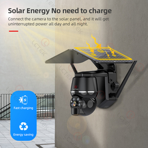 LCLCTEK Camera An Ninh Pin Năng Lượng Mặt Trời WIFI Hệ Thống Cctv Không Dây P2P Phát Hiện Chuyển Động PIR Chống Nước Ngoài Trời - Product Image 2