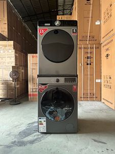 Lavadora y Secadora Automática de Carga Frontal con Capacidad de 15 kg para Uso Doméstico, Ideal para Grandes Hogares - Product Image 4