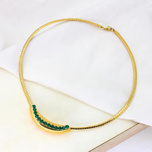 Myneck 2024 nueva fuente de joyería caliente 18K chapado en oro de acero inoxidable deslustre libre collar de cadena de bloque Circular para hermandad <span class=keywords><strong>Buddy</strong></span> - Product Image 5