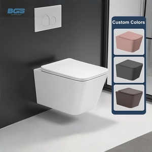 Réservoir de <span class=keywords><strong>toilette</strong></span> sanitaire dissimulé à double chasse au design moderne WC suspendu au mur avec réservoir d'eau caché en céramique pour salle de bain - Product Image 2