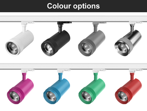 Hochwertiger 36W LED-Schienenstrahler mit integriertem Treiber, Triac/0-10V dimmbar, zoombar, Einbaustrahler für Einkaufszentrum, Supermarkt, Museum - Product Image 2